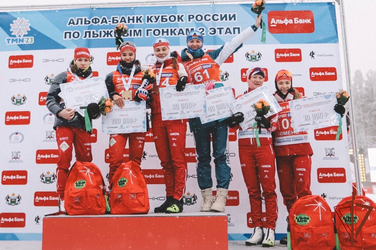 Спортсменки Росгвардии завоевала три медали на этапе кубка России по лыжным гонкам в Тюмени