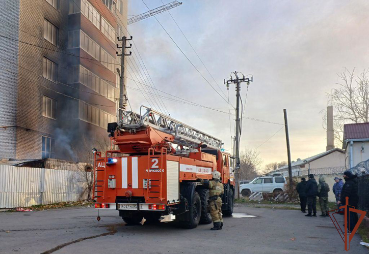 Росгвардейцы помогли в ликвидации пожара в Черкесске