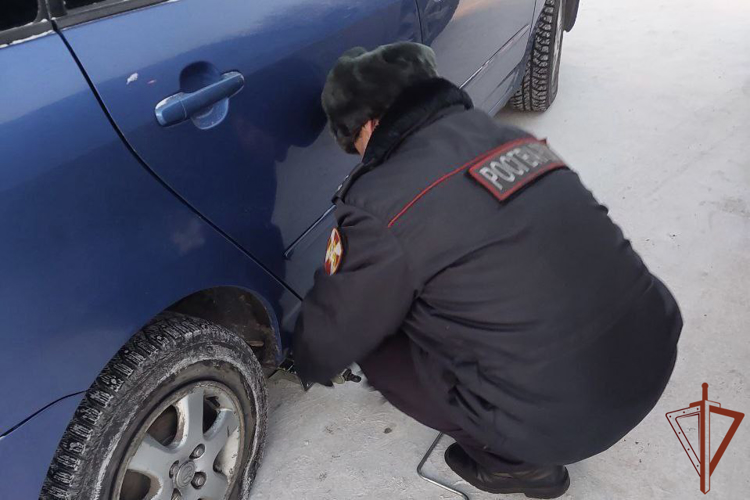 Росгвардейцы продолжают оказывать помощь оказавшимся в трудных ситуациях на дорогах Сибири водителям