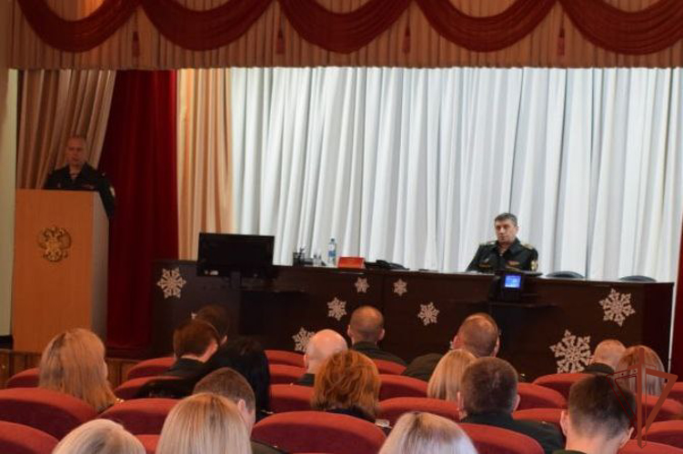 Учебно-методический сбор руководителей кадровых подразделений  Сибирского округа Росгвардии состоялся в Красноярске