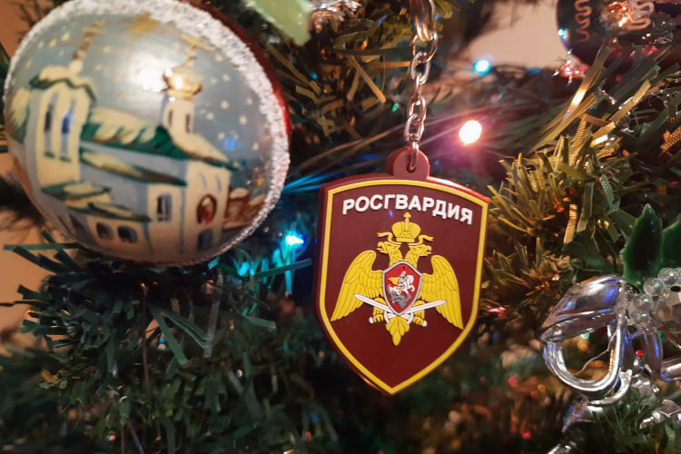 Представители Совета по культуре при Росгвардии поздравили росгвардейцев с Новым годом!