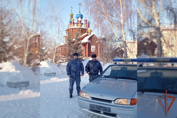 Росгвардейцы обеспечили  безопасность  праздника Рождества Христова на Урале