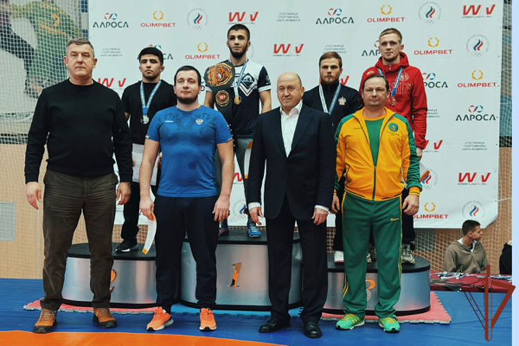 Спортсмен Росгвардии завоевал золотую медаль чемпионата России по борьбе