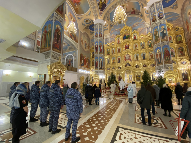 К празднованию Крещения Господня присоединились росгвардейцы на северо-западе страны