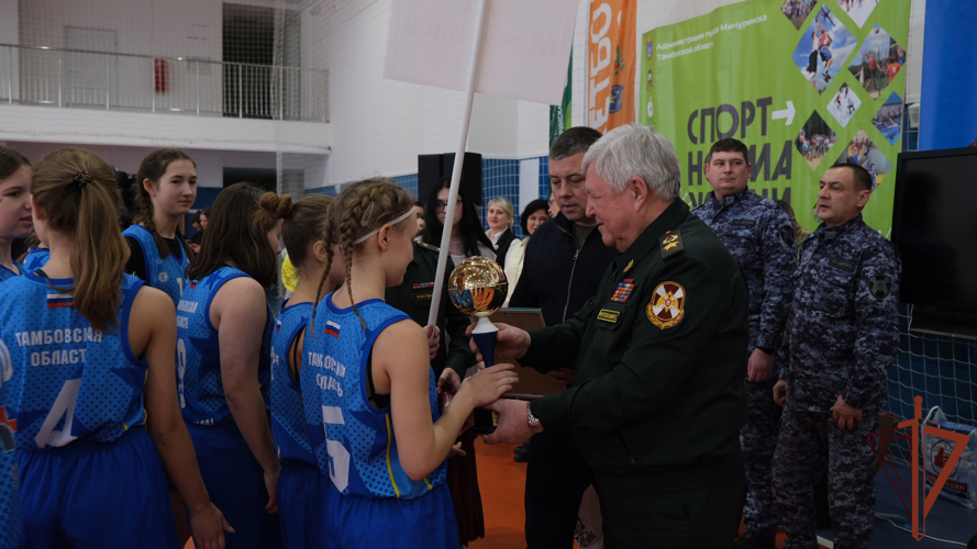 Женский турнир по баскетболу на кубок генерала армии Николая Рогожкина состоялся в Тамбовской области