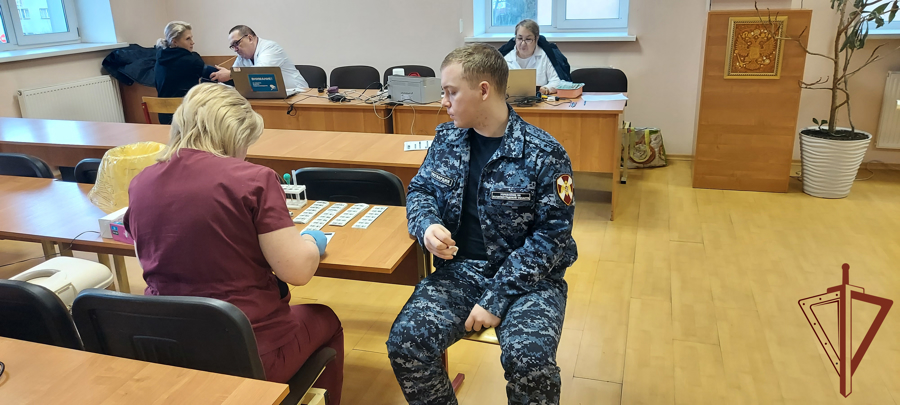 Росгвардейцы поддержали донорскую акцию «От сердца к сердцу»  в Калининграде