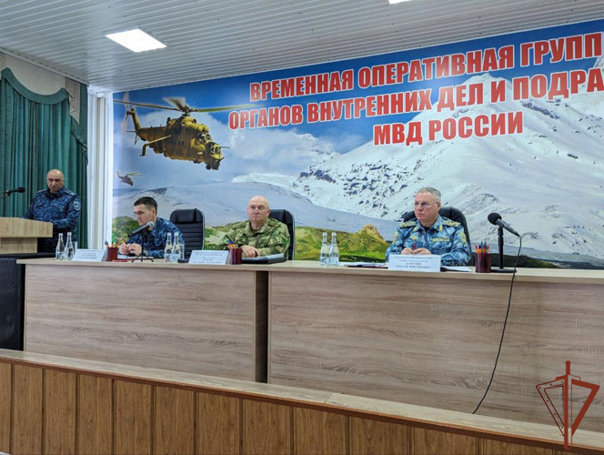Командующий ОГВ(с) принял участие в межведомственном совещании на Северном Кавказе