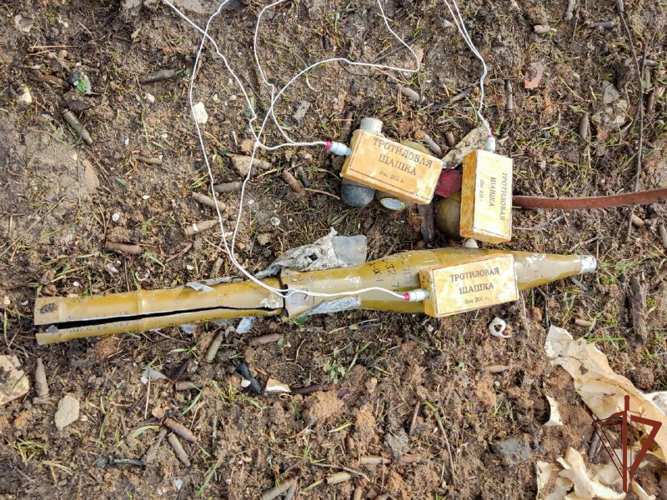 Сапёры Росгвардии за месяц обезвредили свыше 1400 взрывоопасных предметов в Запорожской и Херсонской областях