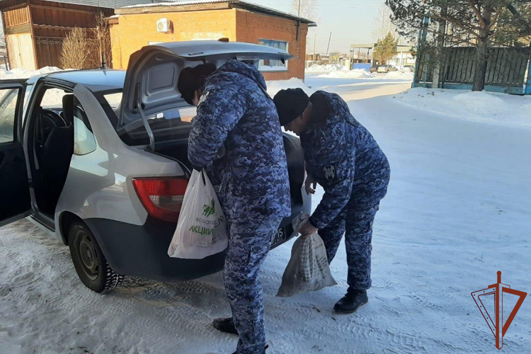Акция «Добрые дела с Росгвардией» продолжается в Томской области