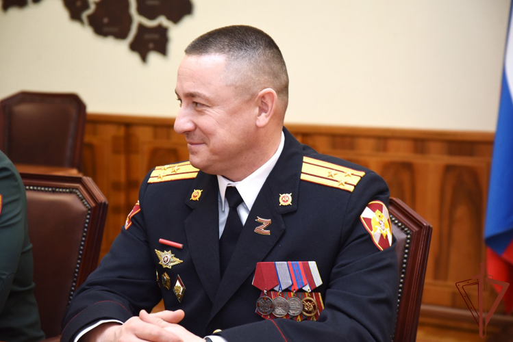 Губернатору Орловской области представили нового начальника регионального управления Росгвардии
