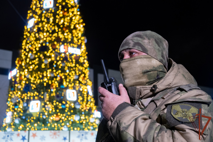 Росгвардия обеспечивает безопасность новогодних и рождественских праздников в Запорожской и Херсонской области