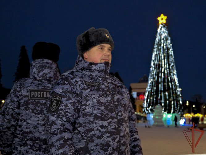 Безопасность в Новогоднюю ночь обеспечила Росгвардия в Сибири