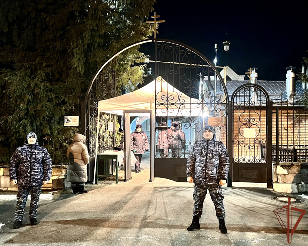 Личный состав Северо-Кавказского округа Росгвардии обеспечил безопасность в период празднования Крещения Господня