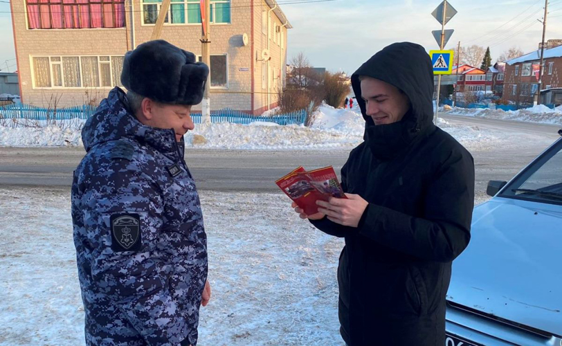 Всероссийский ведомственный проект Росгвардии «Безопасный Новый год» продолжается в уральских регионах