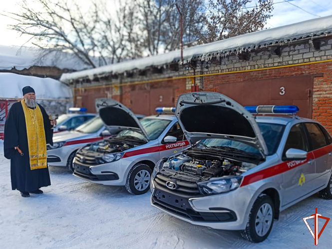 Росгвардейцам вручили ключи от новых служебных автомобилей в Марий Эл