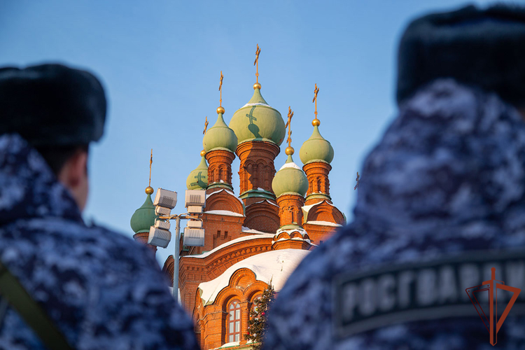 Во время празднования Крещения Господня на Урале правопорядок обеспечили сотрудники Росгвардии