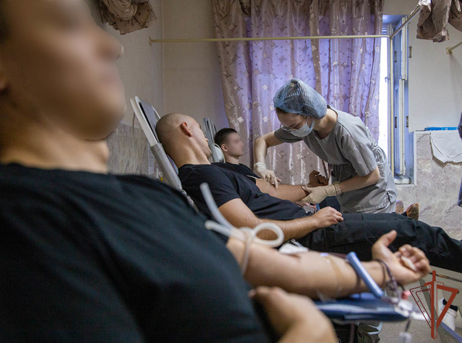 Росгвардейцы пополнили региональный банк донорской крови в Челябинске 