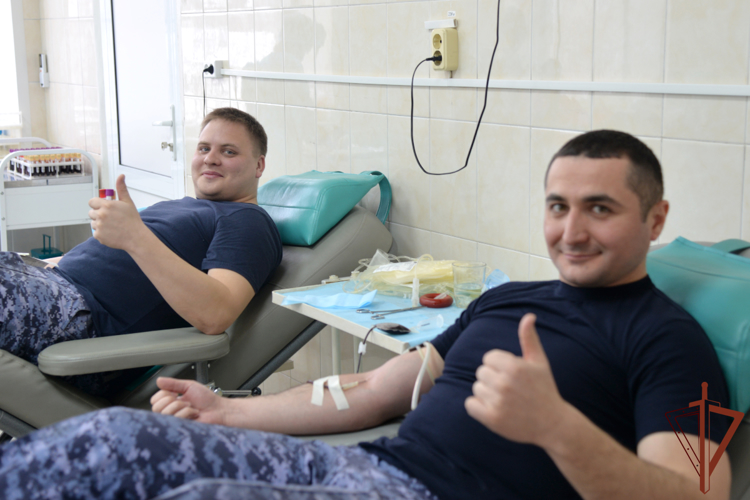 Росгвардейцы присоединились к всероссийской ведомственной донорской акции в Зауралье 