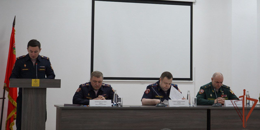 Личному составу Главного управления Росгвардии по Московской области представили нового руководителя 