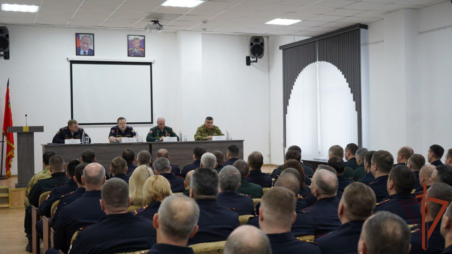 Личному составу Главного управления Росгвардии по Московской области представили нового руководителя