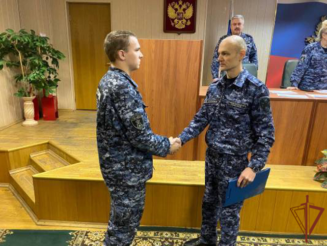 Выпуск росгвардейцев из Центра подготовки вневедомственной охраны прошел в Москве