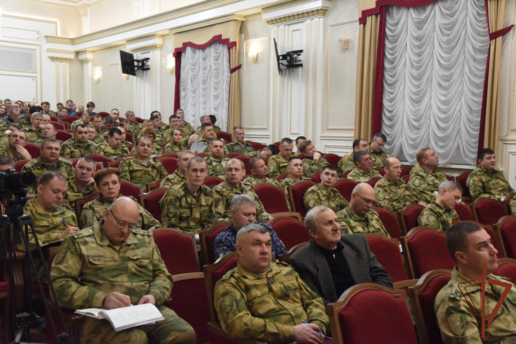 Российское общество «Знание» провело занятие для офицеров управления Сибирского округа Росгвардии