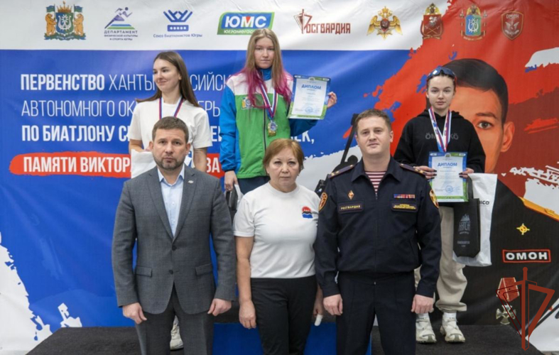 Посвященный памяти росгвардейца Виктора Николаева турнир по биатлону завершился в Югре