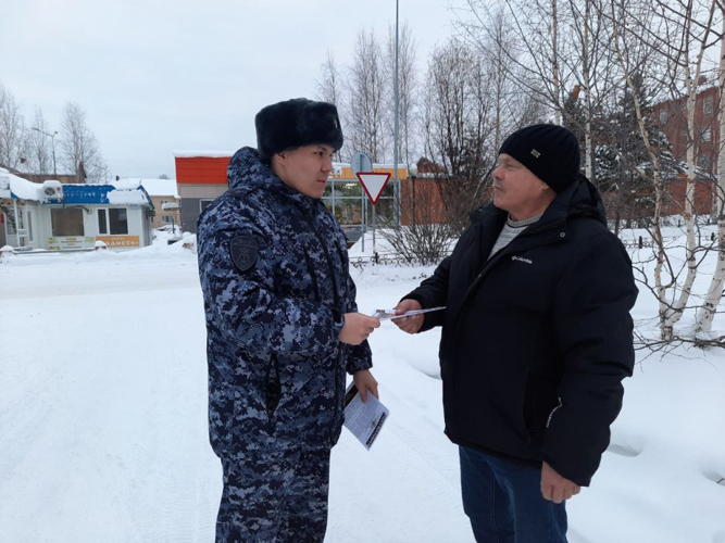 Всероссийский ведомственный проект Росгвардии «Безопасный Новый год» продолжается в уральских регионах