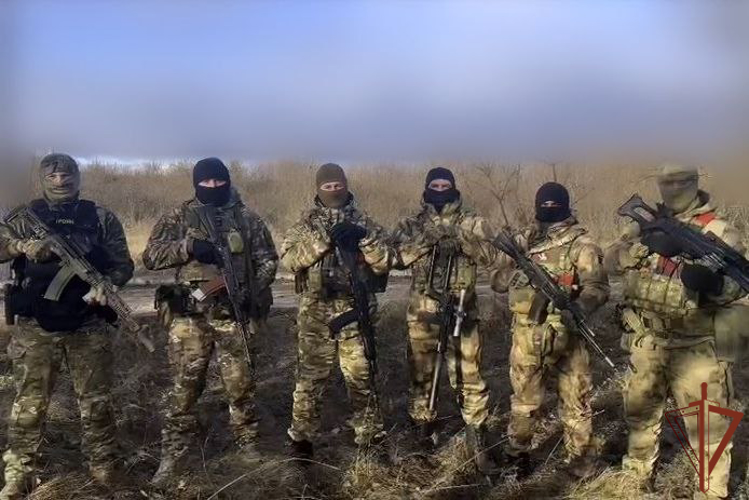 Росгвардейцы - участники СВО записали благодарственное видео для пенсионерки из Кемерова (видео)
