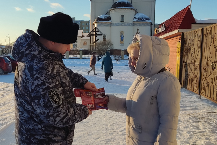 Всероссийский ведомственный проект Росгвардии «Безопасный Новый год» продолжается в уральских регионах