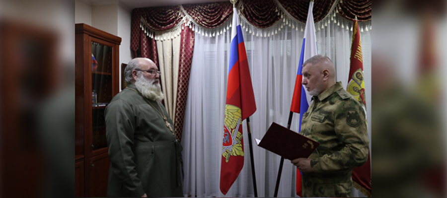 Генерал-лейтенант Алексей Воробьёв встретился с представителями духовенства