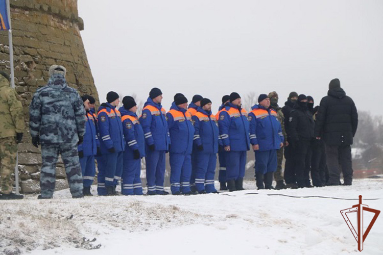 Росгвардия приняла участие в межведомственной тренировке в Ленинградской области