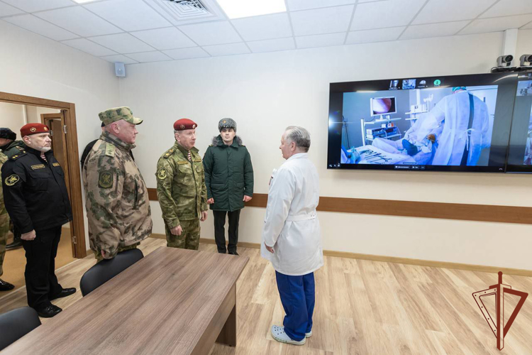Генерал армии Виктор Золотов открыл новый административный корпус главного госпиталя Росгвардии 
