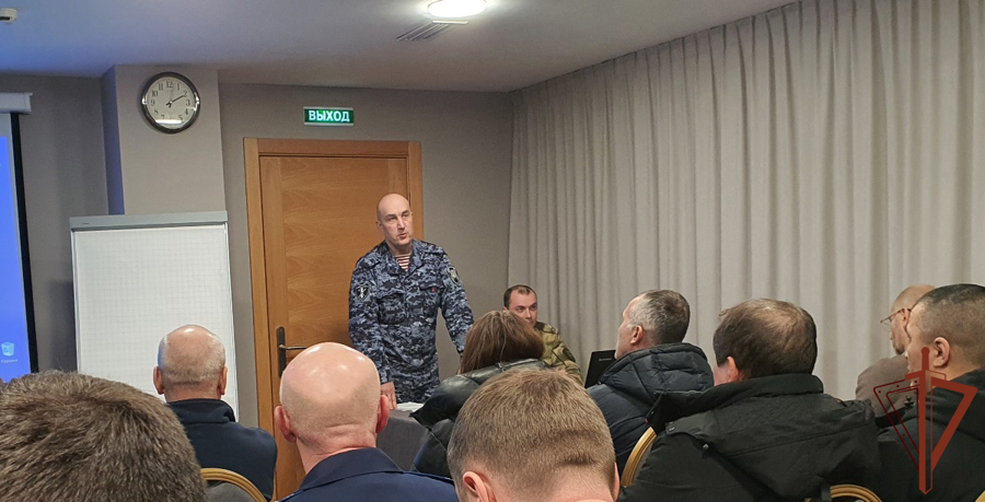 Росгвардия провела семинар по важным аспектам охранной деятельности и обороту оружия в Тюмени
