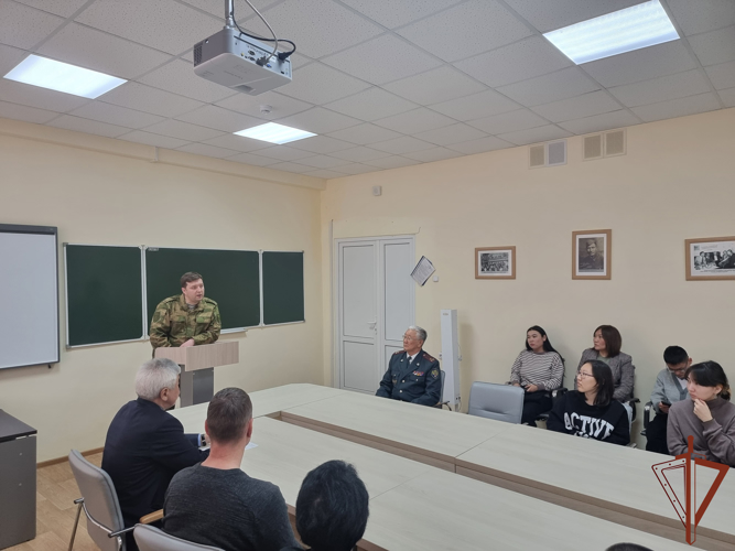 Ведомственную акцию «Неделя мужества» поддержали росгвардейцы Южного округа