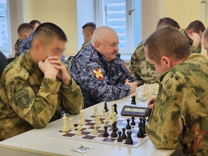 Чемпионат Северо-Западного округа Росгвардии по шахматам прошёл в Санкт-Петербурге