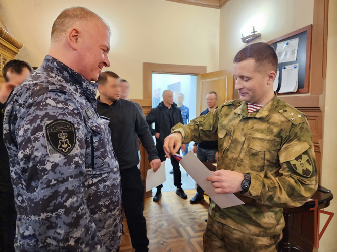 Чемпионат Северо-Западного округа Росгвардии по шахматам прошёл в Санкт-Петербурге