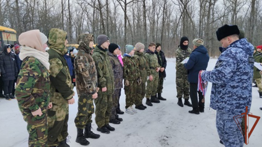 В Центральном округе Росгвардии проходят тематические мероприятия ко Дню защитника Отечества