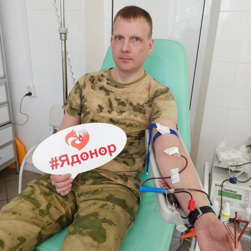 Росгвардейцы пополнили банк крови медучреждений Мордовии
