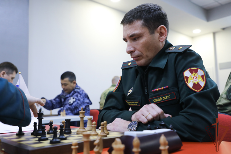 Лучшие шахматисты Южного округа Росгвардии определились в Крыму