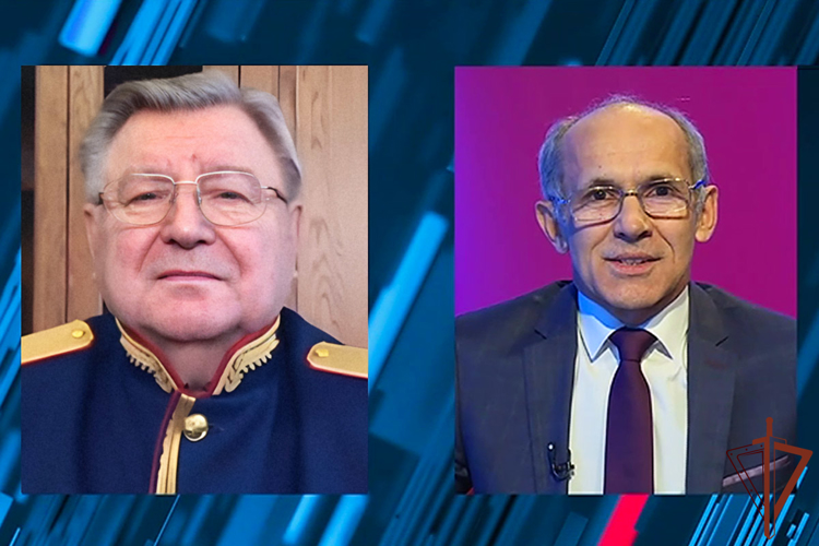 Художественный руководитель Академического ансамбля песни и пляски Росгвардии Виктор Елисеев выступил в телеэфире «Россия-24. Ямал» (видео)
