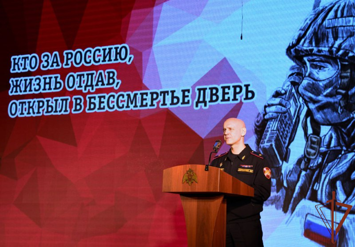 В память об офицере Росгвардии открыта парта героя в Пермском кадетском училище ведомства 