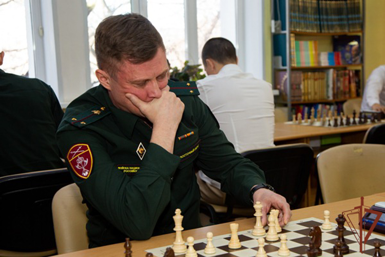 В Хабаровске состоялся чемпионат Восточного округа Росгвардии по шахматам 