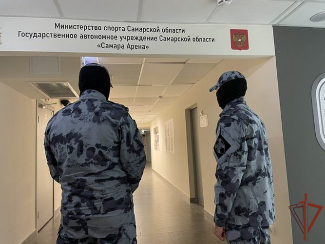 Безопасность международных соревнований по боксу обеспечила Росгвардия в Самаре