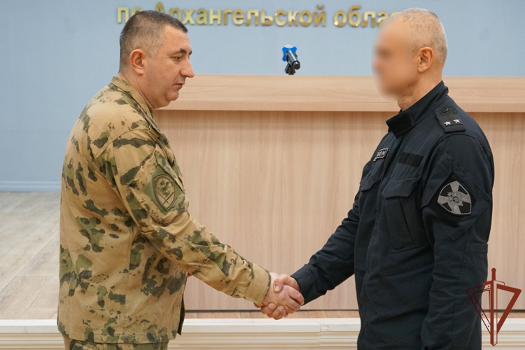 Росгвардейцам – участникам СВО в Архангельске вручены государственные награды