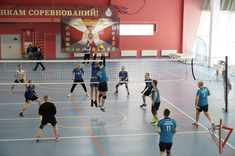 Чемпионат Центрального округа Росгвардии по волейболу завершился в Москве