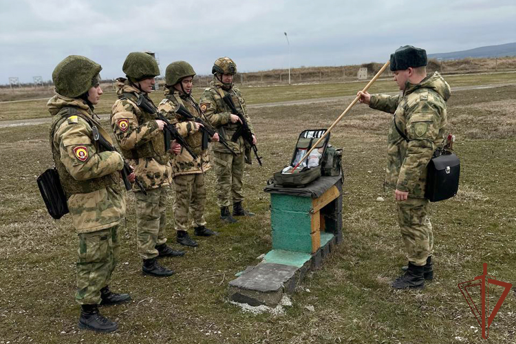 Курсанты Росгвардии завершили стажировку в Чеченской Республике