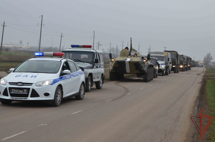 Военная автомобильная инспекция отметила профессиональный праздник в Южном округе Росгвардии