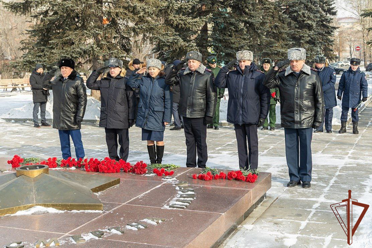 Мероприятия ко Дню защитника Отечества прошли в Сибирском округе Росгвардии 