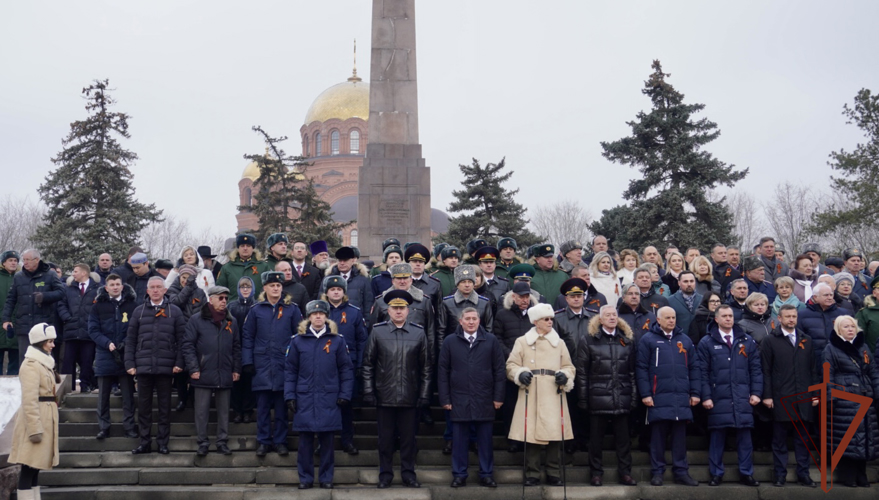 Росгвардия присоединилась к празднованию 81-й годовщины победы в Сталинградской битве